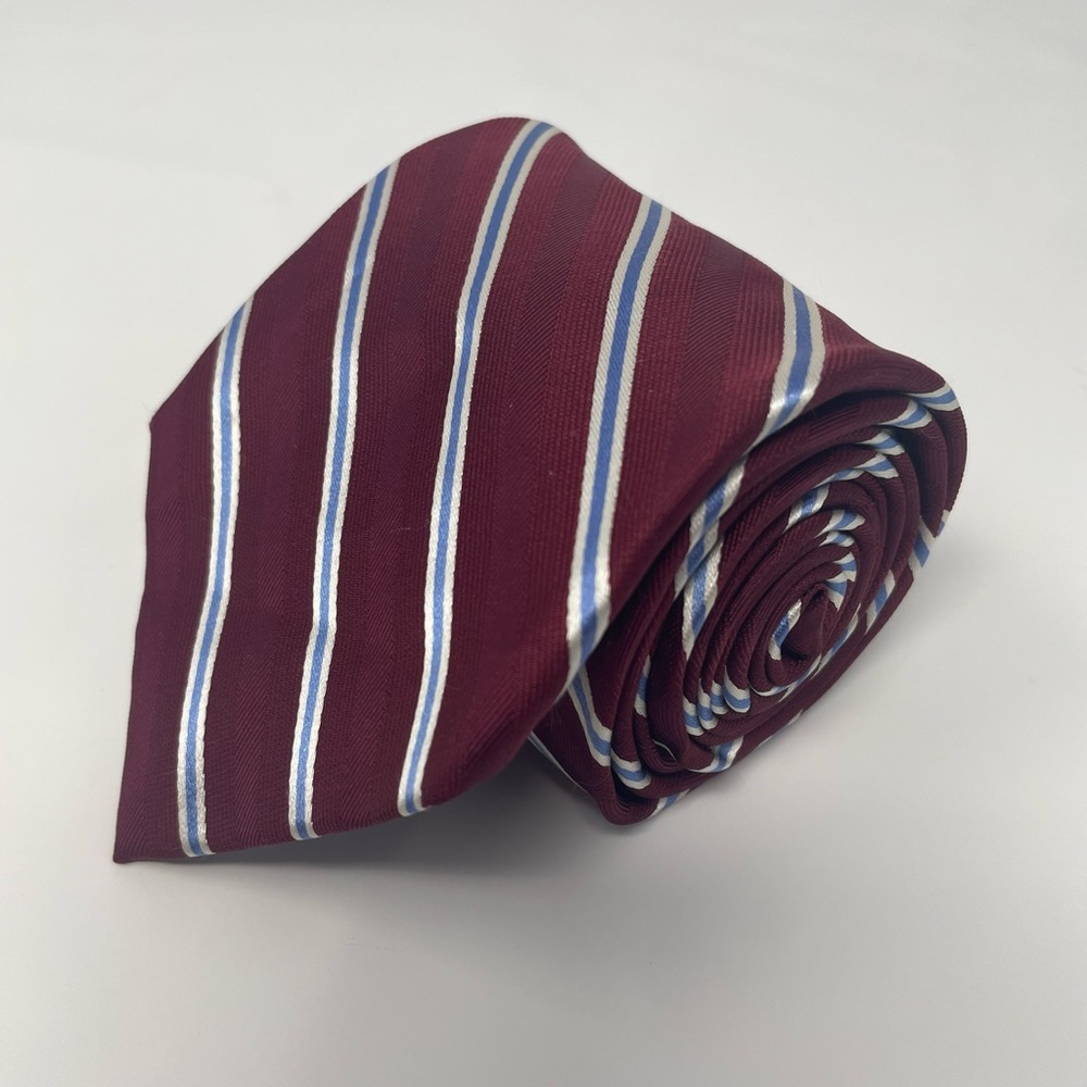 Nautical Striped Silk Tie, NWOT.